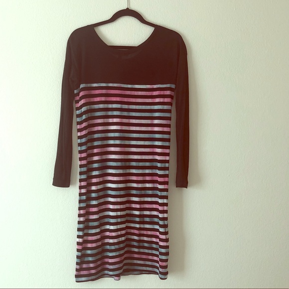 💙BCBG Max Azria Striped Dress💜 - Picture 1 of 6